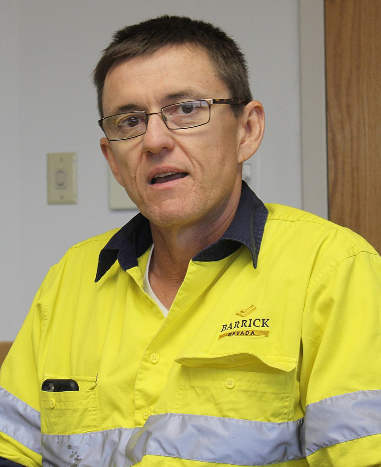 Barrick Nevada CEO Bill MacNevin
